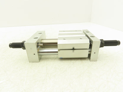 SMC Magnetically Coupled Rodless Pneumatic Air Cylinder 2" Stroke Slide Bearing