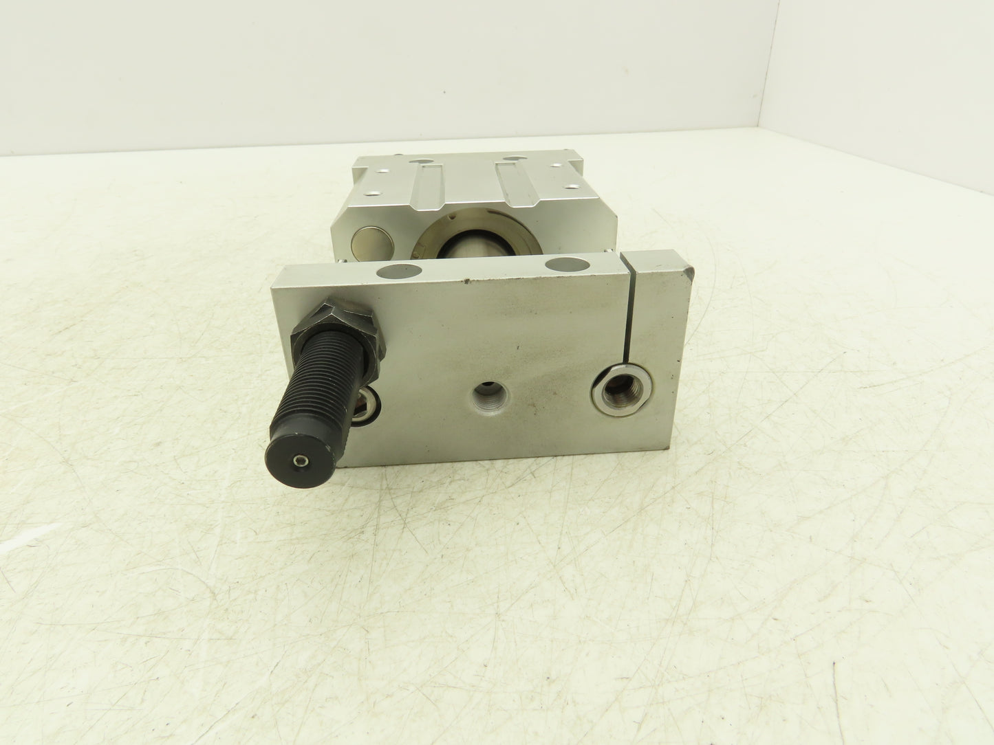 SMC Magnetically Coupled Rodless Pneumatic Air Cylinder 2" Stroke Slide Bearing