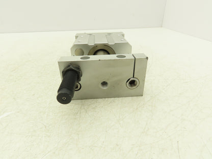 SMC Magnetically Coupled Rodless Pneumatic Air Cylinder 2" Stroke Slide Bearing