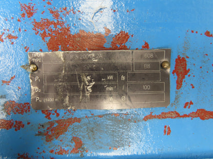 Rossi R3I200-UP2A Helical Gear Reducer 100:1 Parallel Drive 25Hp Hollow Shaft