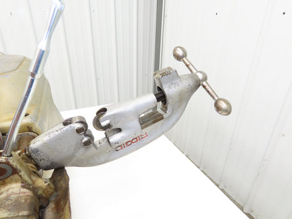 Ridgid 535 Power Pipe/Bolt Threader 120VAC 8A Die & Reamer Are OEM Went Through