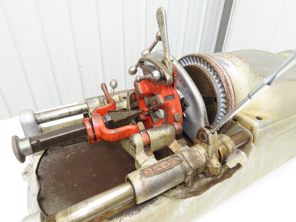 Ridgid 535 Power Pipe/Bolt Threader 120VAC 8A Die & Reamer Are OEM Went Through