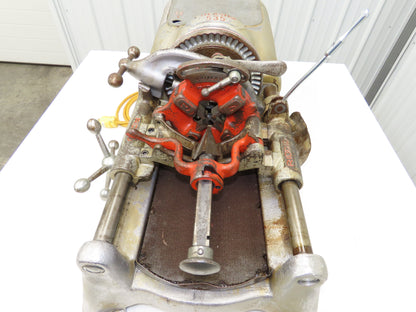 Ridgid 535 Power Pipe/Bolt Threader 120VAC 8A Die & Reamer Are OEM Went Through