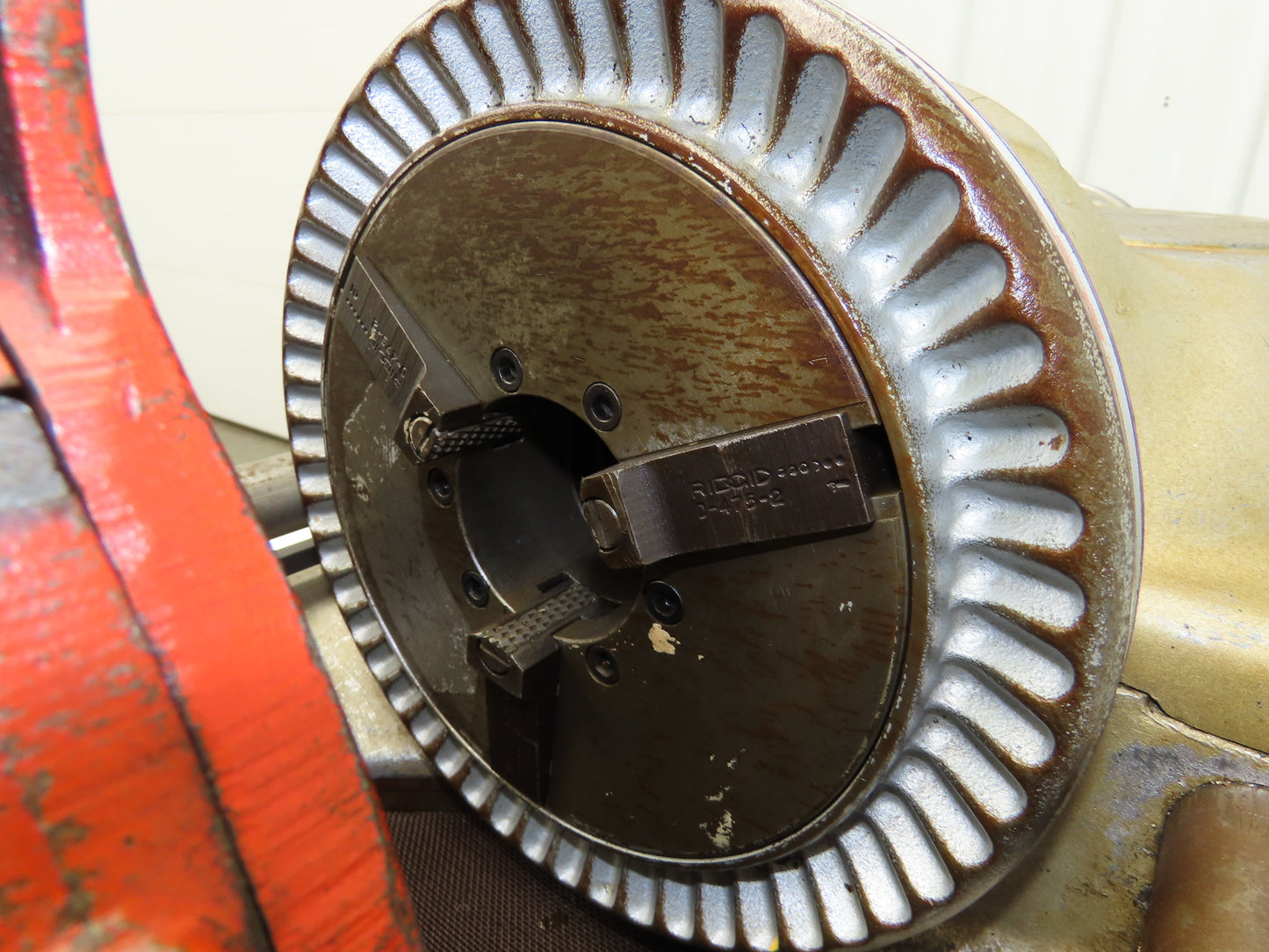 Ridgid 535 Power Pipe/Bolt Threader 120VAC 8A Die & Reamer Are OEM Went Through