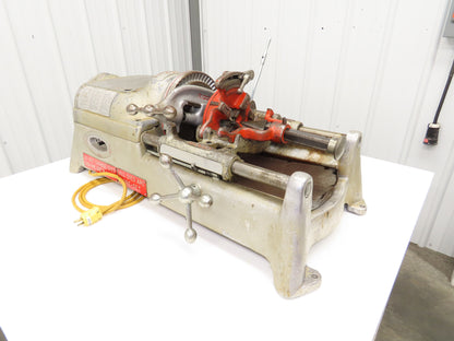 Ridgid 535 Power Pipe/Bolt Threader 120VAC 8A Die & Reamer Are OEM Went Through