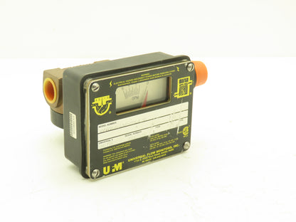 UFM WVS6GM-6-A3WR-PC5-4.5D Universal Flow Meter Type 4 Monitor 3/4" NPT 3 Wire