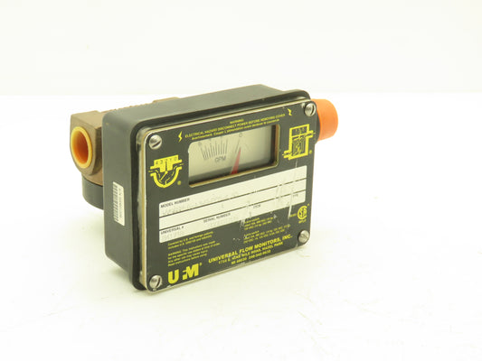 UFM WVS6GM-6-A3WR-PC5-4.5D Universal Flow Meter Type 4 Monitor 3/4" NPT 3 Wire