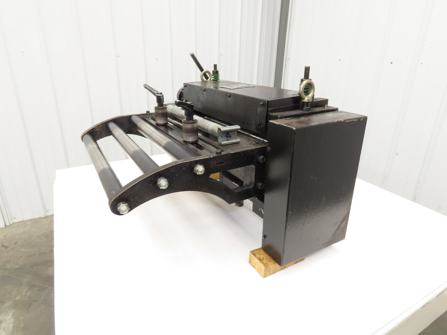 PA Servo Feed Punch Press Metal Feeder 16" Wide Stock Feed Edge Electro Craft