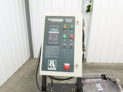PA Servo Feed Punch Press Metal Feeder 16" Wide Stock Feed Edge Electro Craft