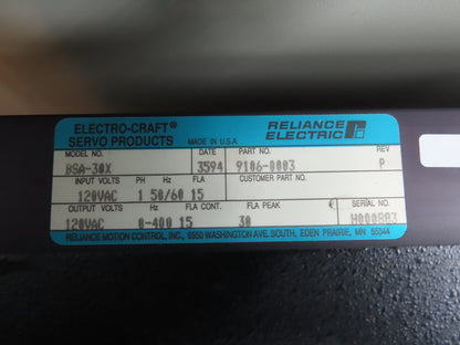 PA Servo Feed Punch Press Metal Feeder 16" Wide Stock Feed Edge Electro Craft