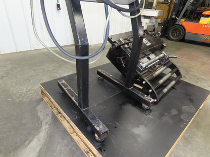 PA Servo Feed Punch Press Metal Feeder 16" Wide Stock Feed Edge Electro Craft