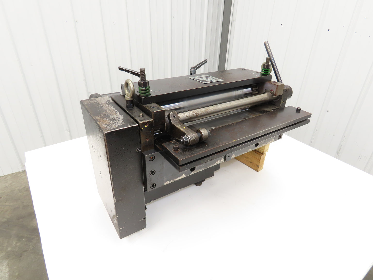 PA Servo Feed Punch Press Metal Feeder 16" Wide Stock Feed Edge Electro Craft