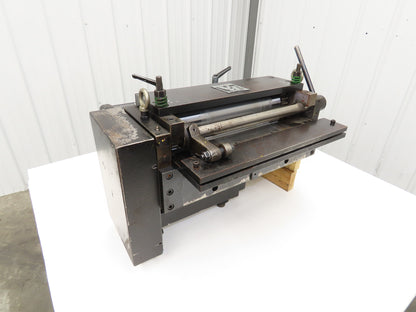 PA Servo Feed Punch Press Metal Feeder 16" Wide Stock Feed Edge Electro Craft