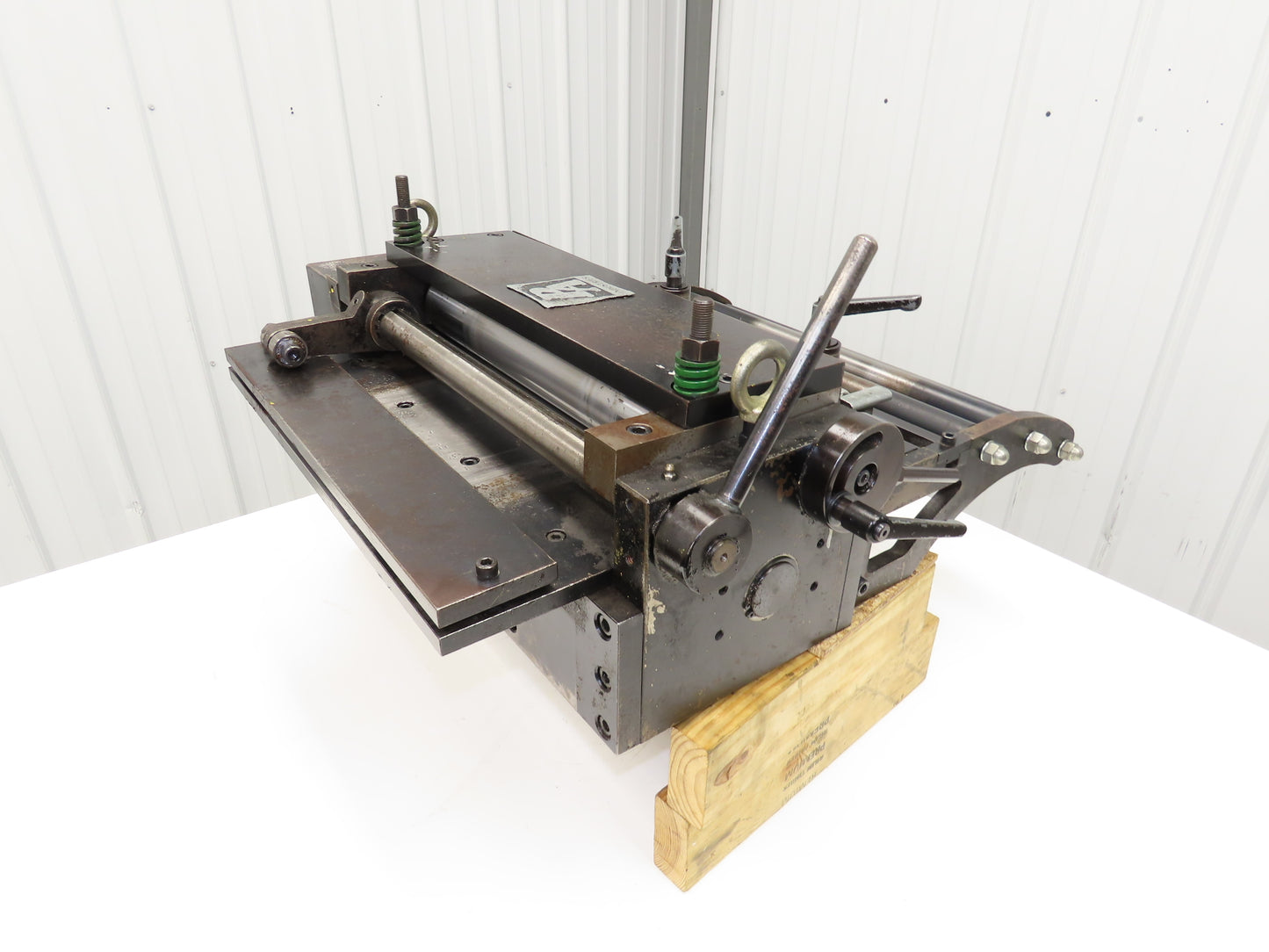 PA Servo Feed Punch Press Metal Feeder 16" Wide Stock Feed Edge Electro Craft