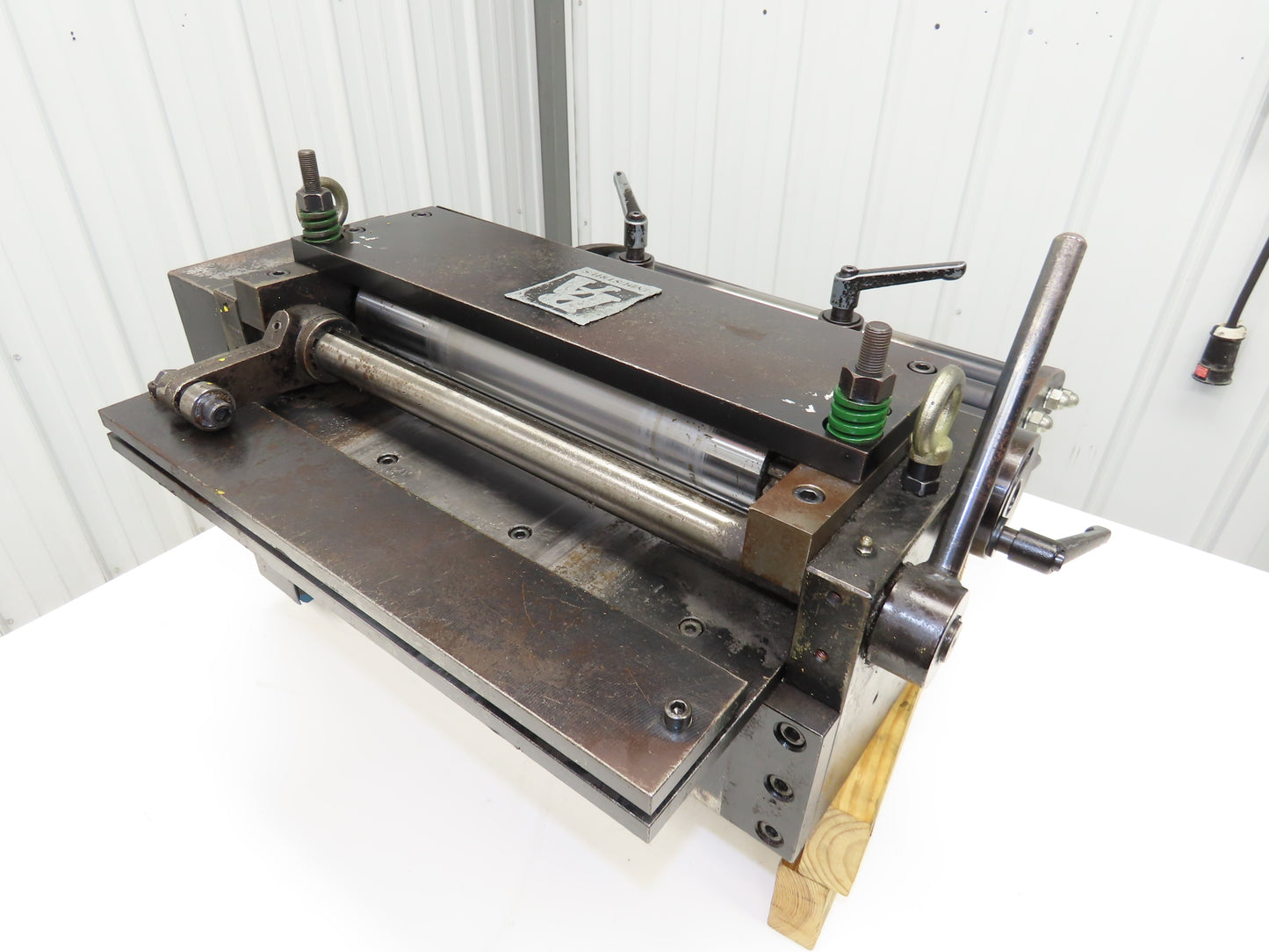 PA Servo Feed Punch Press Metal Feeder 16" Wide Stock Feed Edge Electro Craft