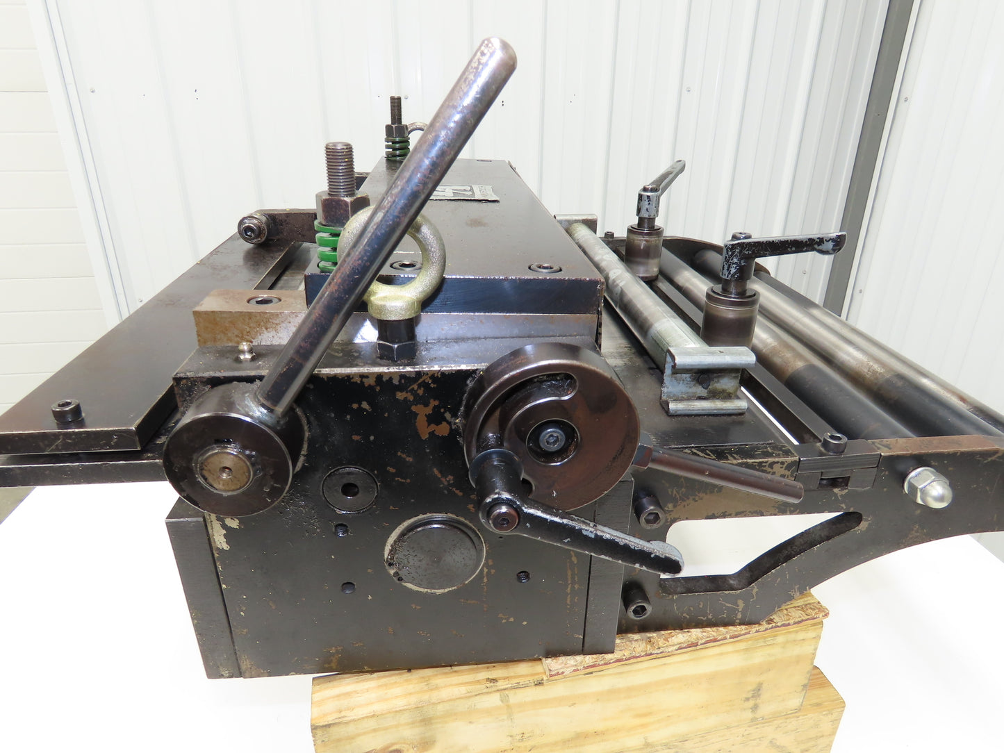 PA Servo Feed Punch Press Metal Feeder 16" Wide Stock Feed Edge Electro Craft