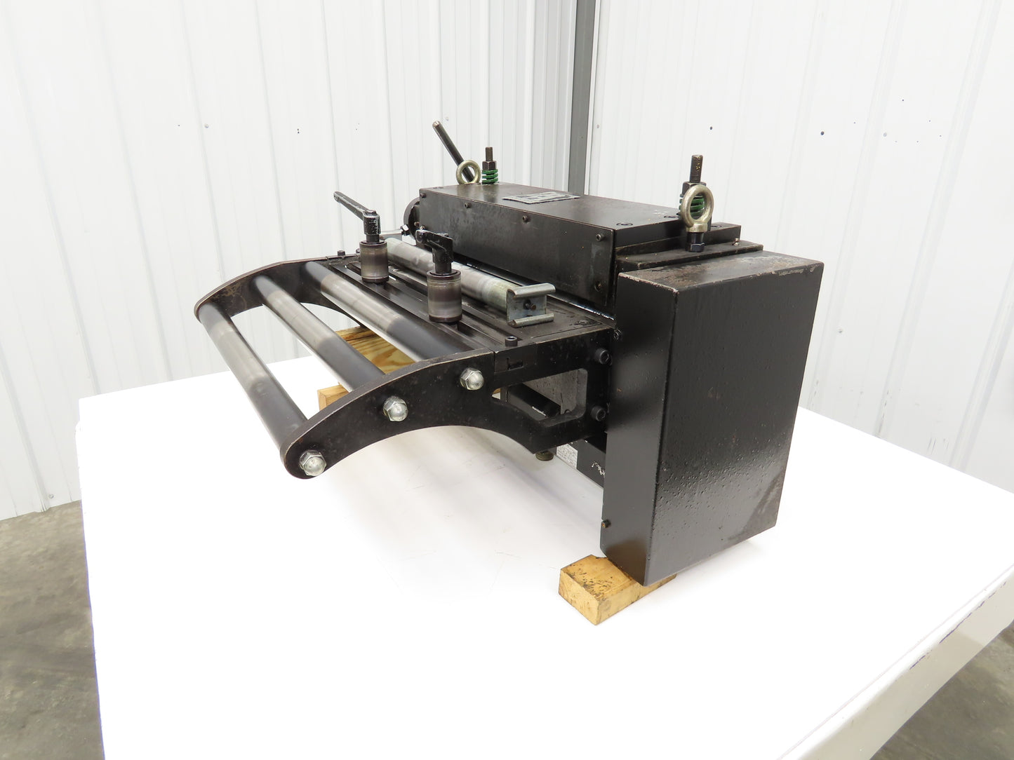 PA Servo Feed Punch Press Metal Feeder 16" Wide Stock Feed Edge Electro Craft