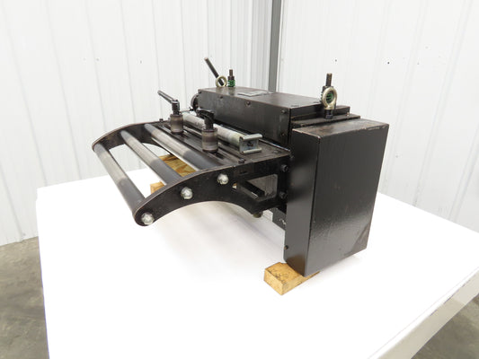 PA Servo Feed Punch Press Metal Feeder 16" Wide Stock Feed Edge Electro Craft