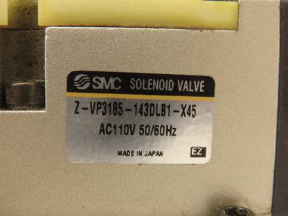 SMC Z-VP3185-143DLB1-X45 Port Solenoid Valve Large Flow Low Exhaust Resistance