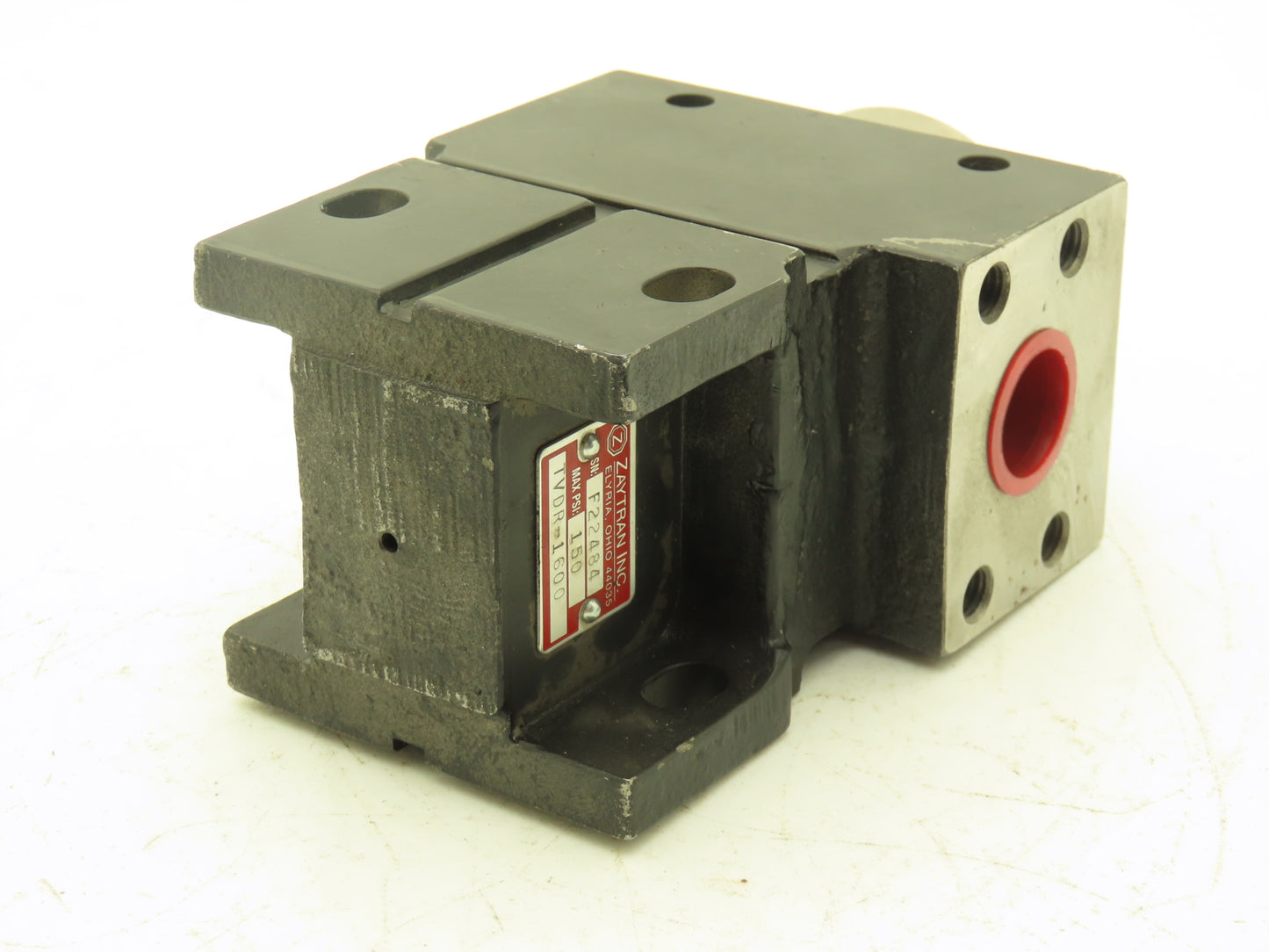 Zaytran Inc TVDR-1600 Hydraulic Linear Actuator Valve 150 PSI 1/2" Stroke