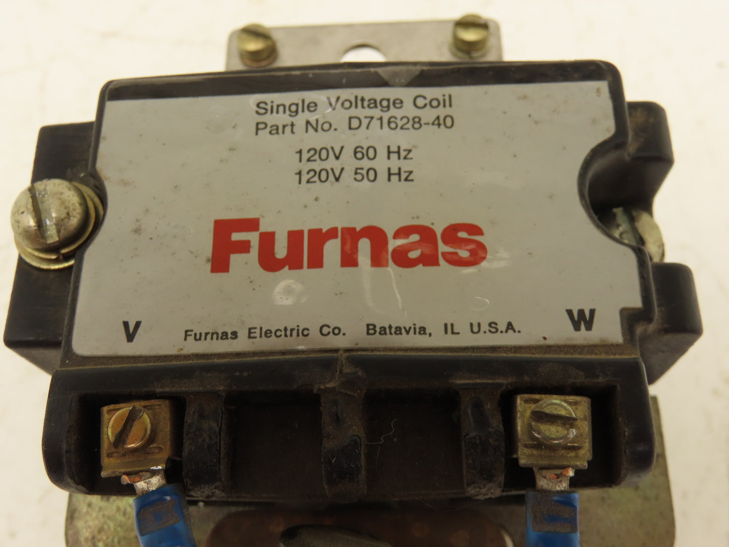 Furnas D71628-40 NEMA 4 Motor Starter Contactor 120V Coil Assembly Only