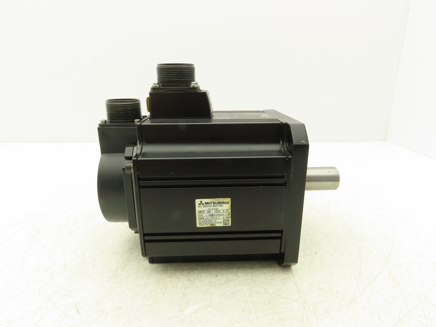 Mitsubishi HC-SF152K AC Servo Motor 1.5kw 122V 3PH  -Encoder OSA17-020