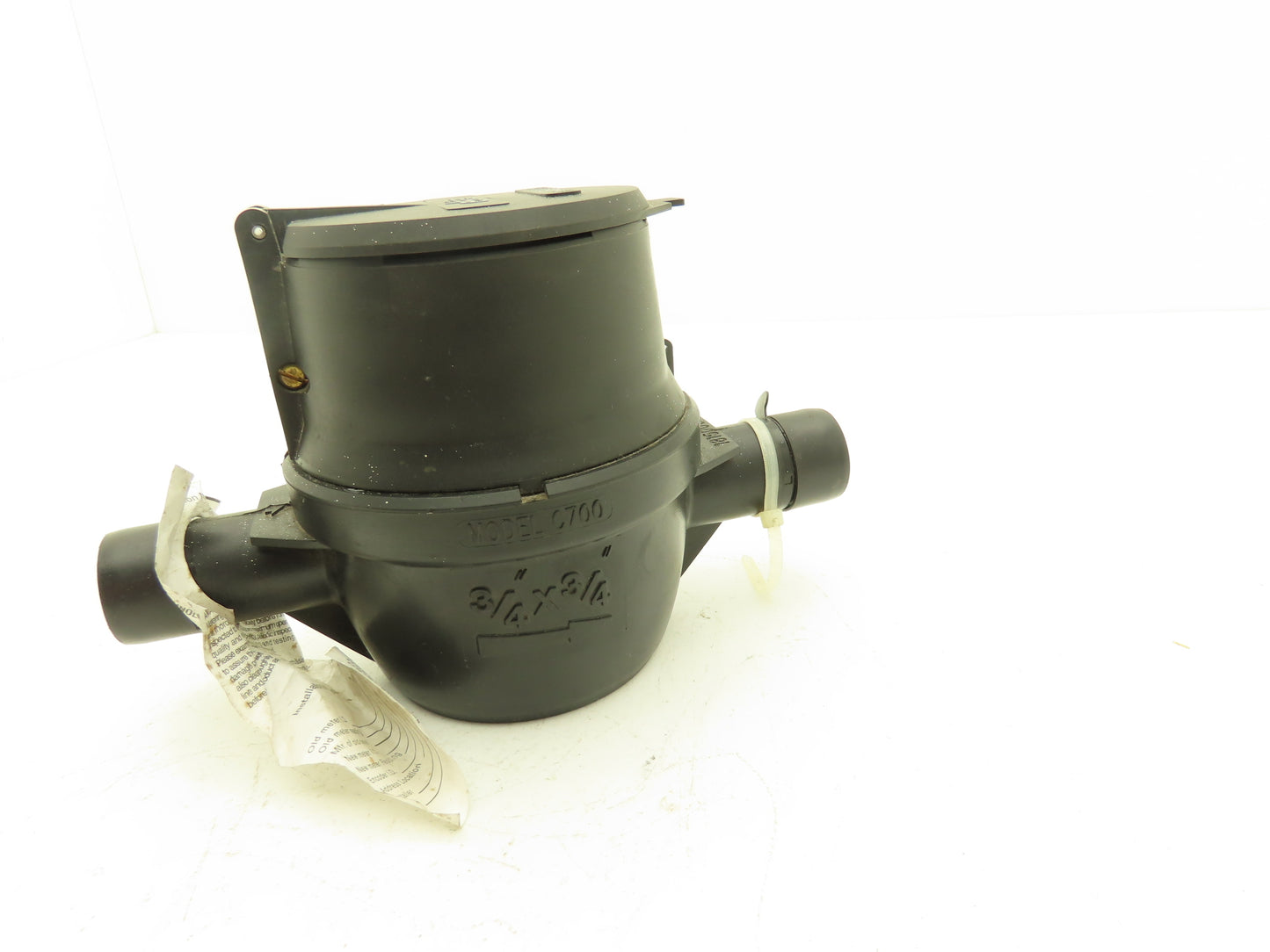 Elster 18150008 Amco Water Meter 3/4"x3/4" Gallon Dial Readout C700