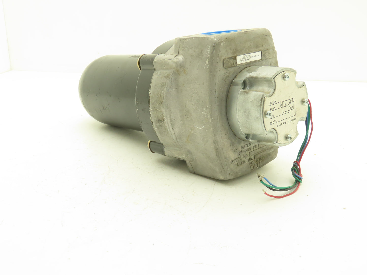 Vickers 02-339786 Hydraulic Filter Bypass Solenoid Valve 1.5" NPT 250VAC OFR 60