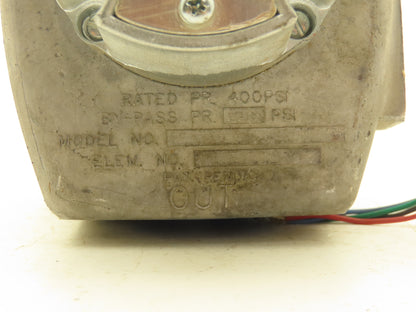 Vickers 02-339786 Hydraulic Filter Bypass Solenoid Valve 1.5" NPT 250VAC OFR 60