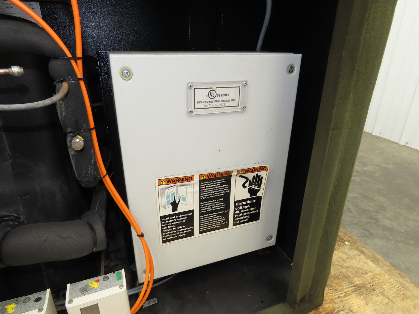 Ingersoll Rand R55-75 Air Compressor Refrigerant Air Dryer 490 SCFM 460V 3Ph IR