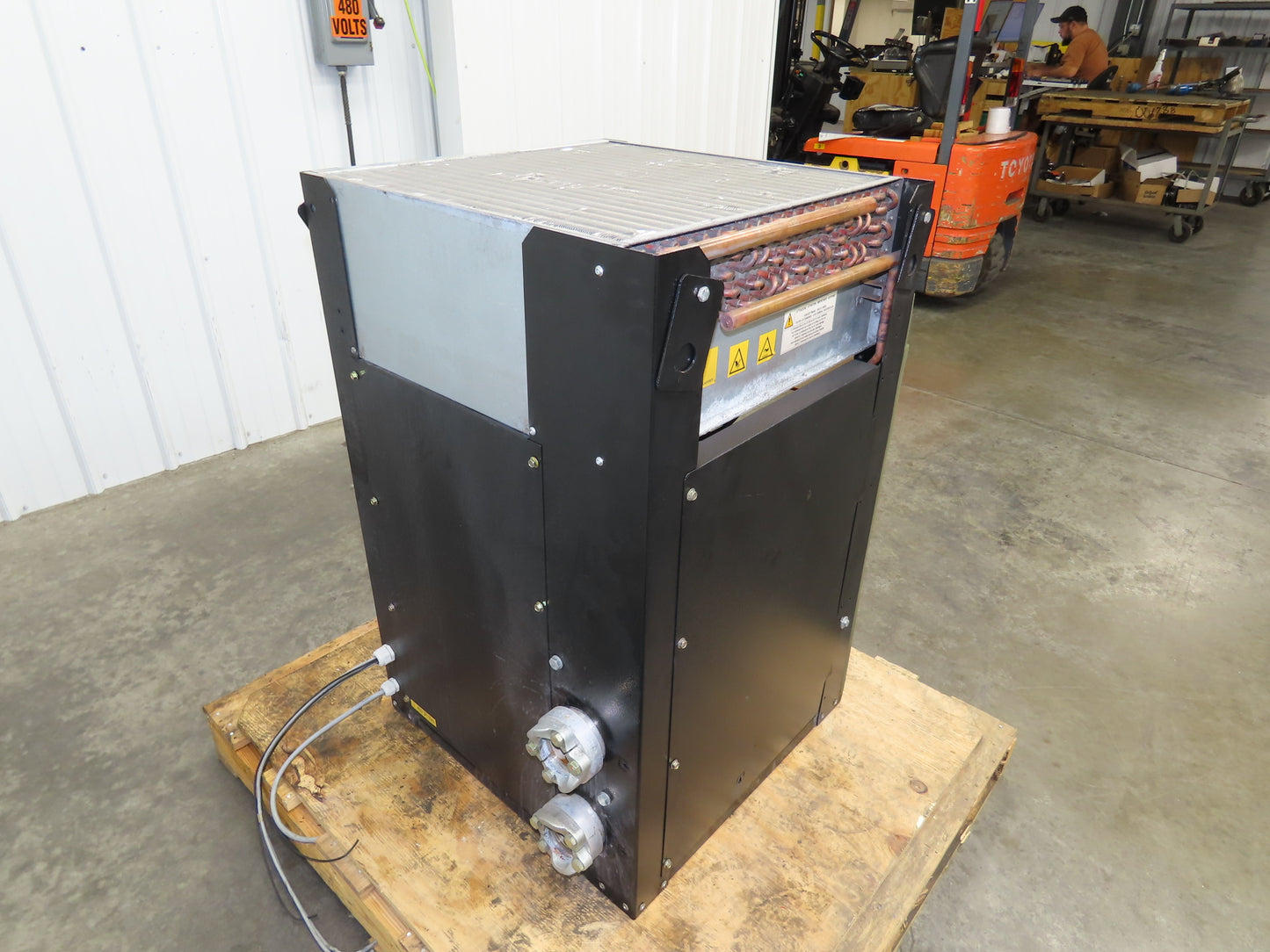 Ingersoll Rand R55-75 Air Compressor Refrigerant Air Dryer 490 SCFM 460V 3Ph IR