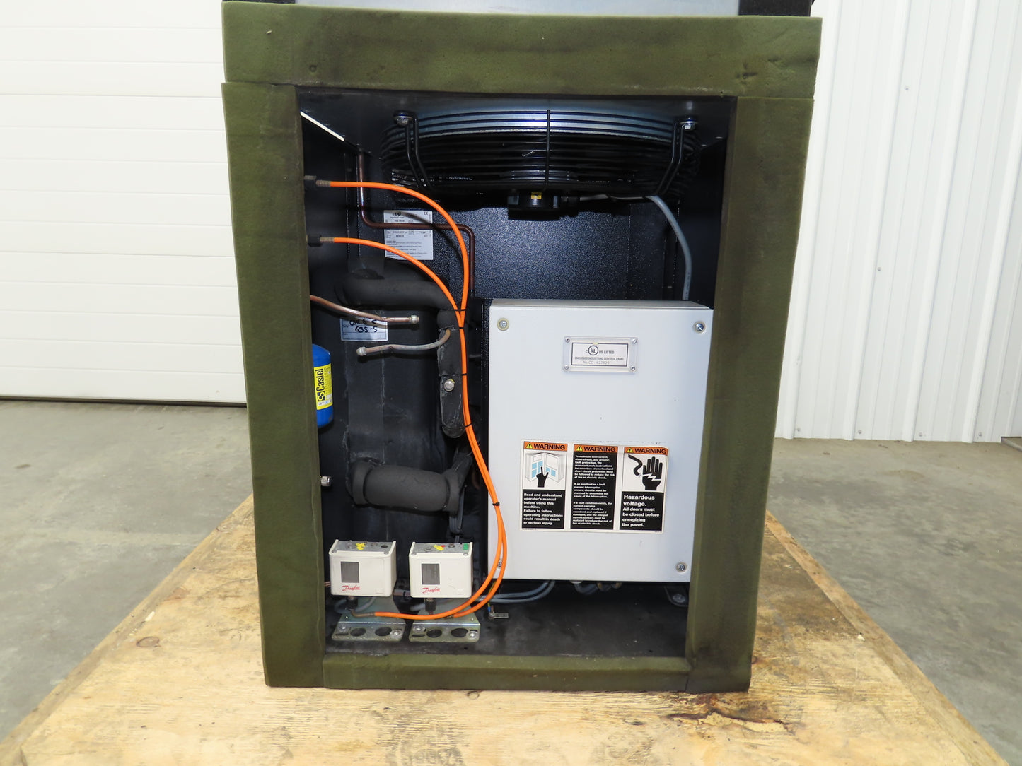 Ingersoll Rand R55-75 Air Compressor Refrigerant Air Dryer 490 SCFM 460V 3Ph IR