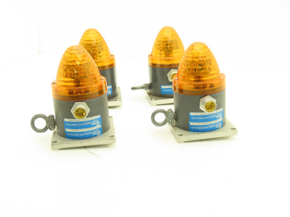 Electro-Matic EMBZ1CPSLED-L LED Warning Light Cable Pull Switch Lot Of 4