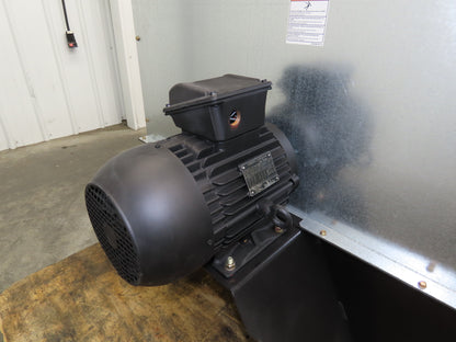 IR Screw Compressor 2.2kw Air Cooler Backward Incline Blower 230/460V 3PH