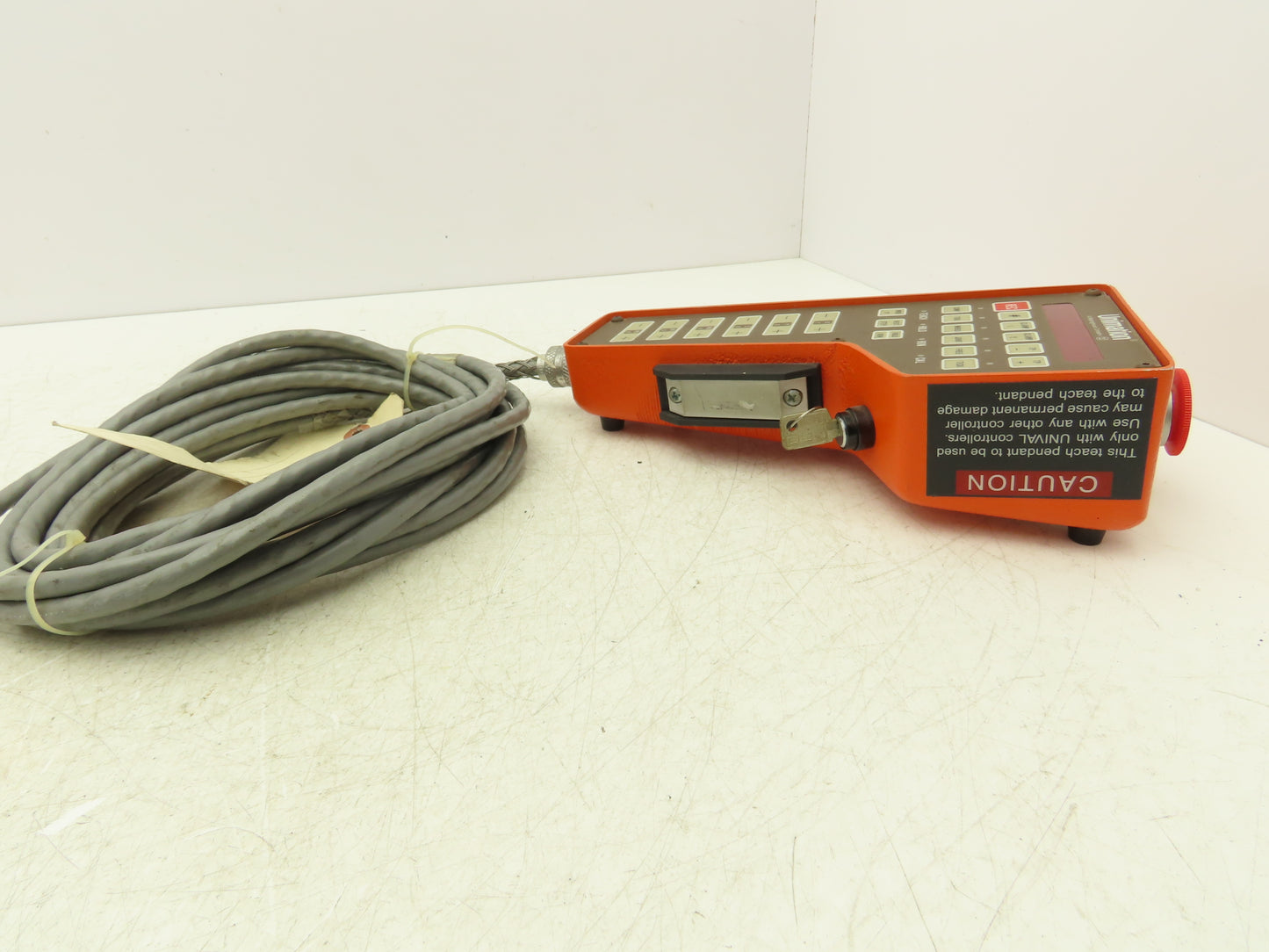 Westinghouse Unimation 3D32488G01 Robot Teach Pendant W/Cable & Deadman Switch