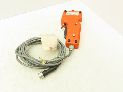 Westinghouse Unimation 3D32488G01 Robot Teach Pendant W/Cable & Deadman Switch