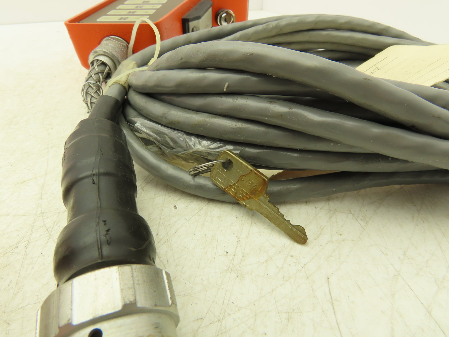 Westinghouse Unimation 3D32488G01 Robot Teach Pendant W/Cable & Deadman Switch