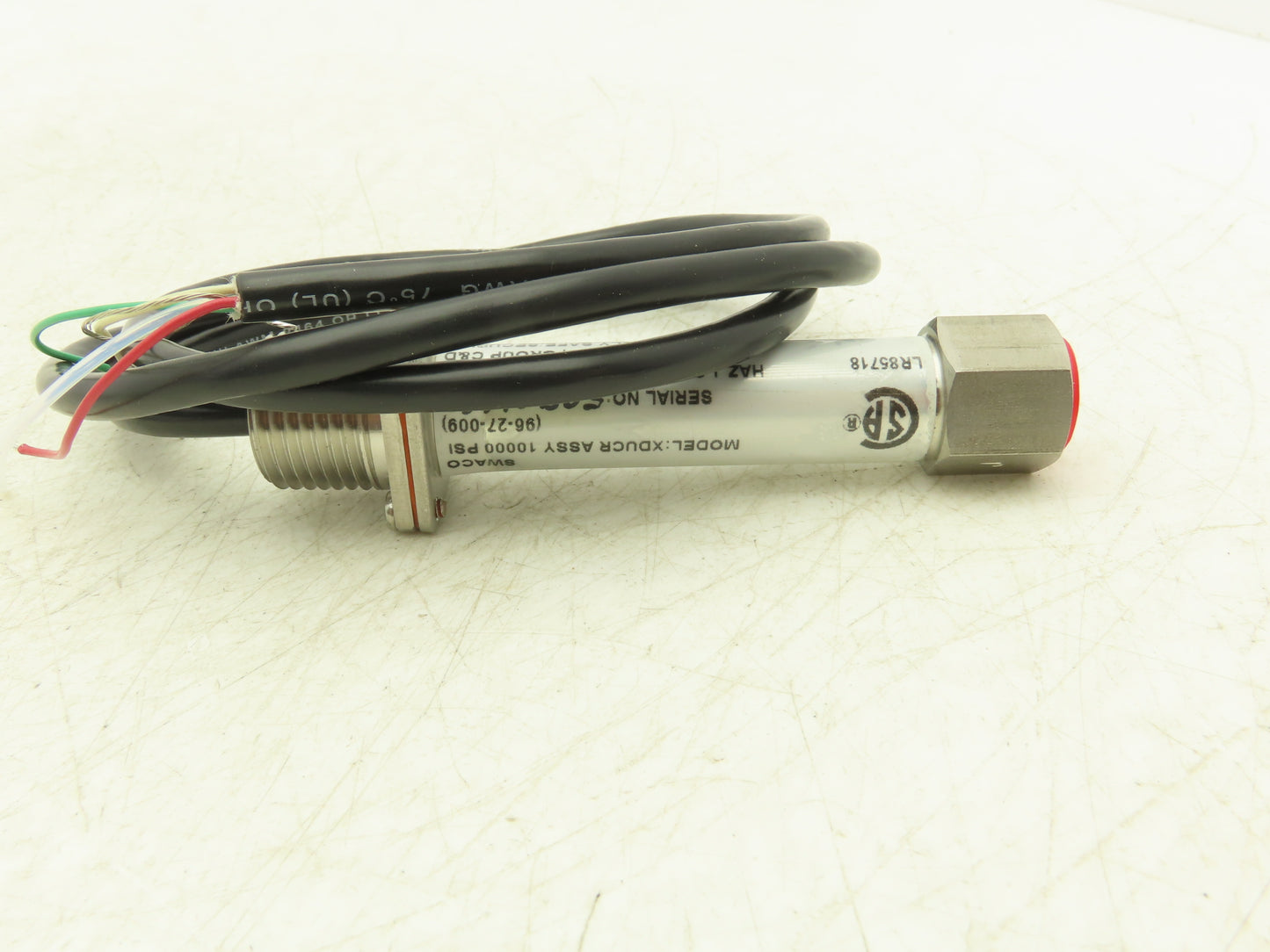 Ashcroft ASH-K1-7-F02-15-C1-#6008 Pressure Transducer 10000 PSIG 1/4" NPTF