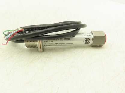 Ashcroft ASH-K1-7-F02-15-C1-#6008 Pressure Transducer 10000 PSIG 1/4" NPTF