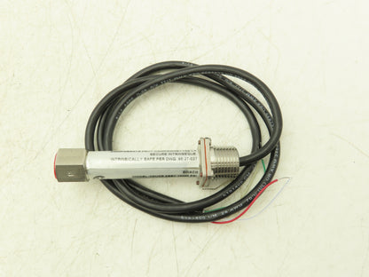 Ashcroft ASH-K1-7-F02-15-C1-#6008 Pressure Transducer 10000 PSIG 1/4" NPTF