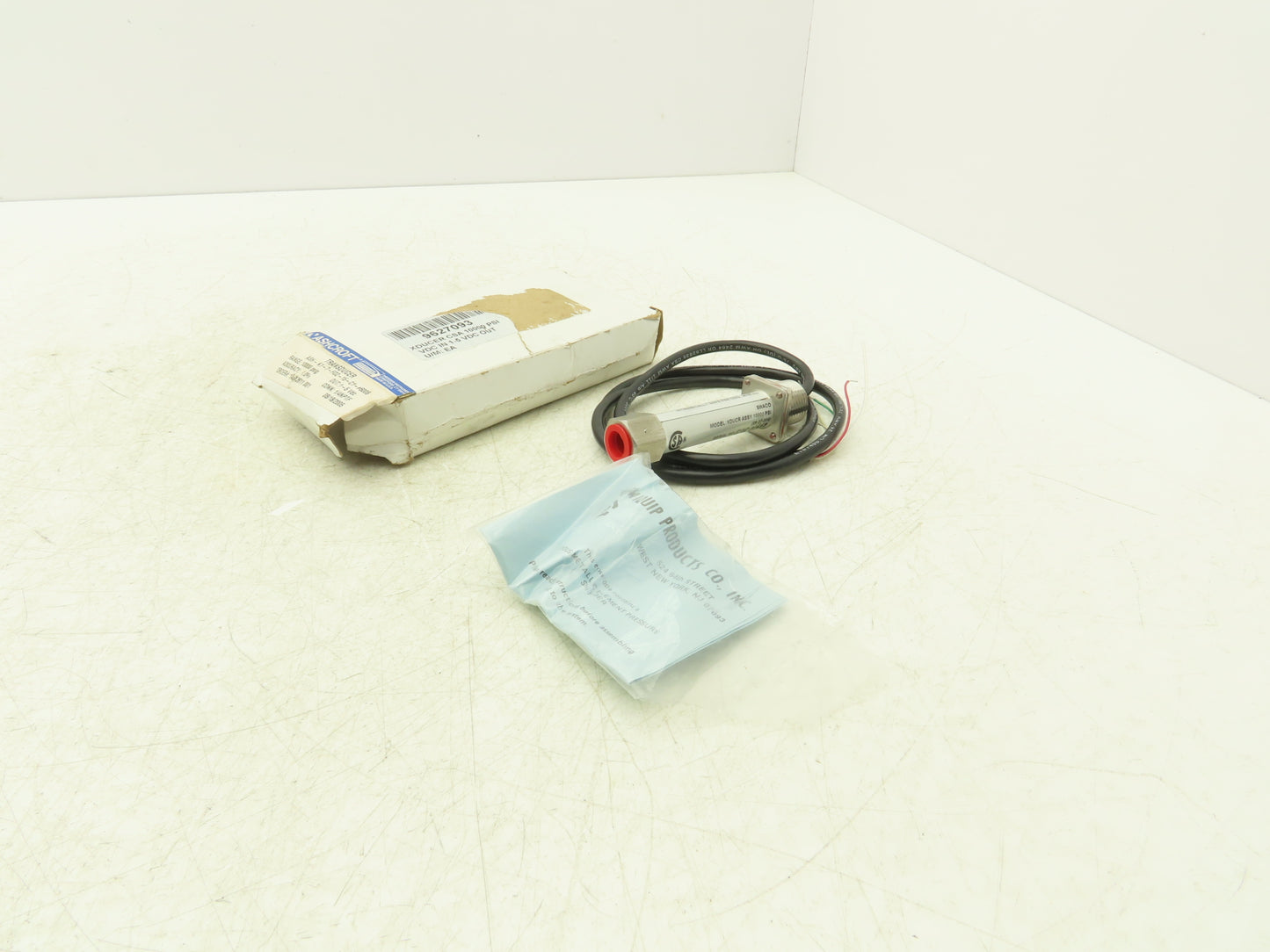 Ashcroft ASH-K1-7-F02-15-C1-#6008 Pressure Transducer 10000 PSIG 1/4" NPTF