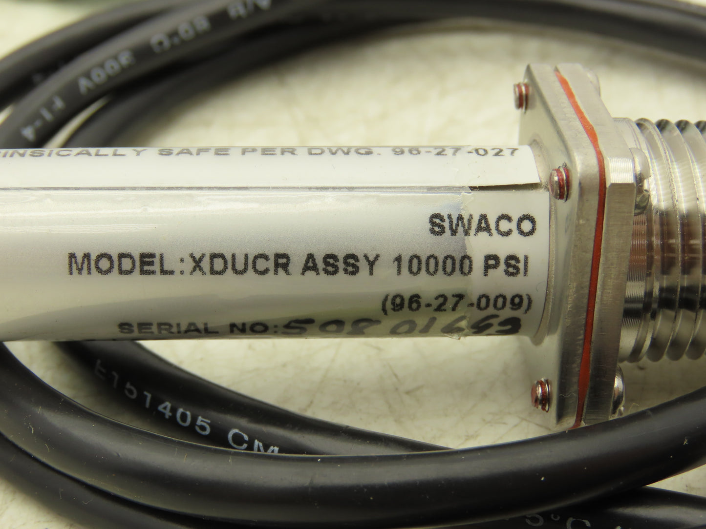 Ashcroft ASH-K1-7-F02-15-C1-#6008 Pressure Transducer 10000 PSIG 1/4" NPTF