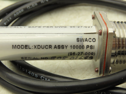 Ashcroft ASH-K1-7-F02-15-C1-#6008 Pressure Transducer 10000 PSIG 1/4" NPTF