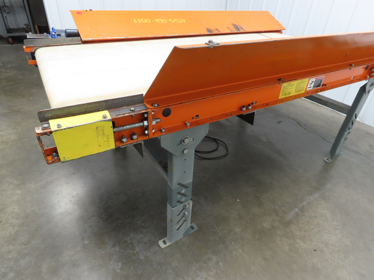 EMI Plastics RM-36 Flat Belt Conveyor 35.5"W x 84"L 115V 1PH Direct Drive 20FPM