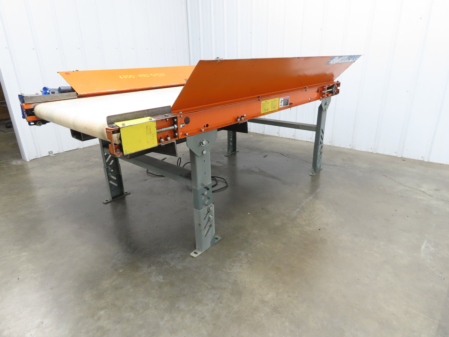 EMI Plastics RM-36 Flat Belt Conveyor 35.5"W x 84"L 115V 1PH Direct Drive 20FPM