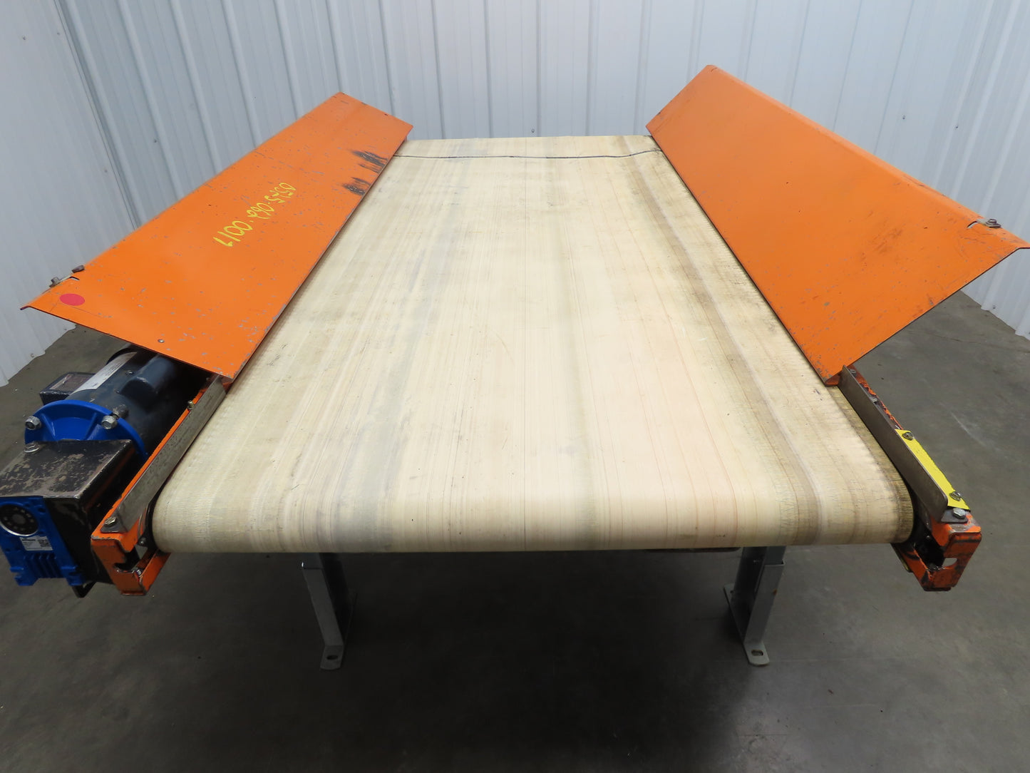 EMI Plastics RM-36 Flat Belt Conveyor 35.5"W x 84"L 115V 1PH Direct Drive 20FPM