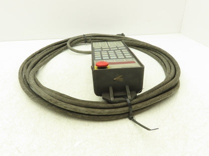 Cincinnati Milacron 3-424-1992A CNC HMI Teach Pendant Operator Control 20' Cord