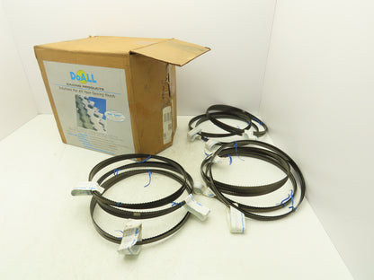 Doall 309146183 Dart Claw 4 TPI Metal Bandsaw Blade 1/2 x .025 x 4  Lot of 9