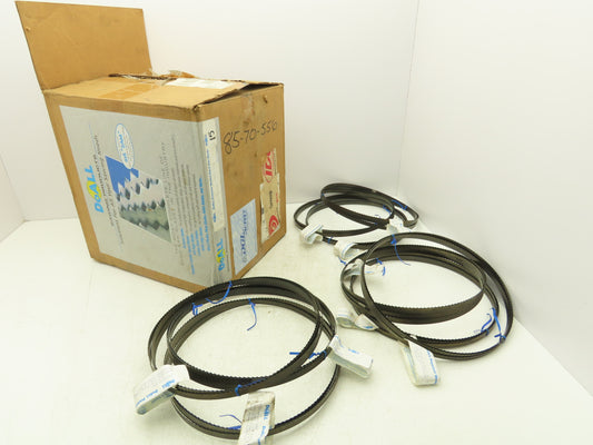 Doall 309146183 Dart Claw 4 TPI Metal Bandsaw Blade 1/2 x .025 x 4  Lot of 9