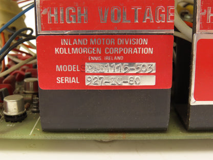 Kollmorgen Corp SPAE1115-503 Servo Drive AC Servo Drive Amplifier Module